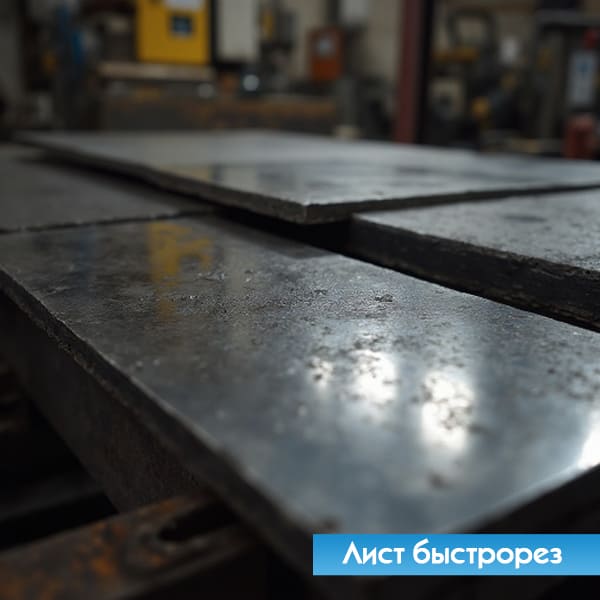 Лист быстрорежущий 0,5х1250х2500 мм Р18 ГОСТ 19904-90